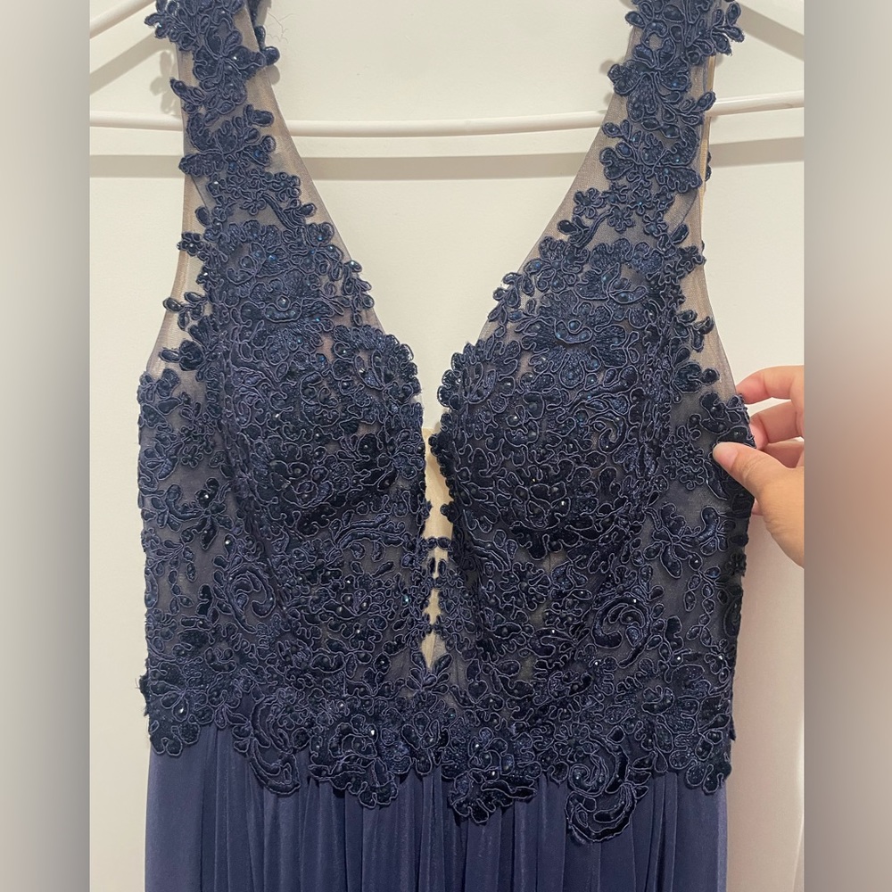 Sherri Hill Navy Dress